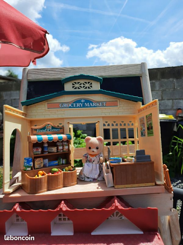 Sylvanian:Epicerie;Nursery;maison tous avec personnage vente à l'unité (image 5)