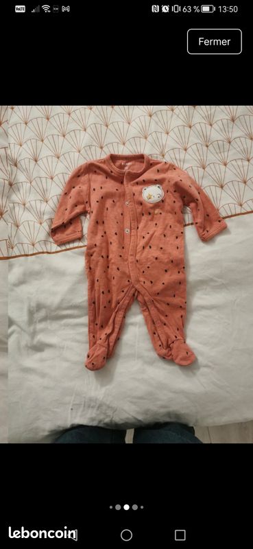 Lot de vêtements 0-6 mois (image 10)