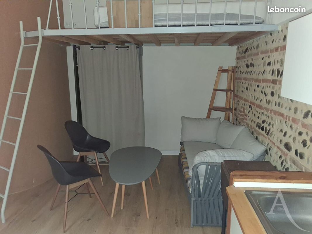 Appartement 1 pièce 19 m² · à Toulouse · 19 m² · 600 €/mois
