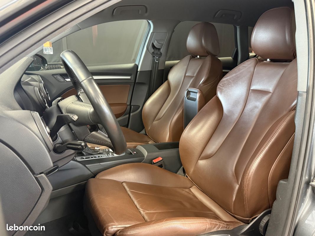 AUDI A3 SPORTBACK 2.0 TDI 150Ch S LINE EXT S-TRONIC BVA - APPLE CARPLAY - SIEGES CHAUFFANTS (image 6)