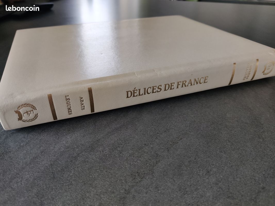 Livre collection de cuisine "Les délices de France" dédicacé : entrées, salades, œufs, potages (image 5)