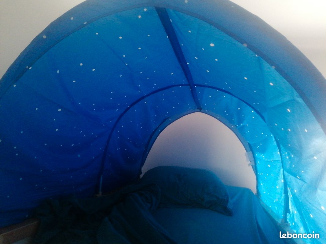 Ciel étoilé de lit, tente pour lit kura ikea (image 2)