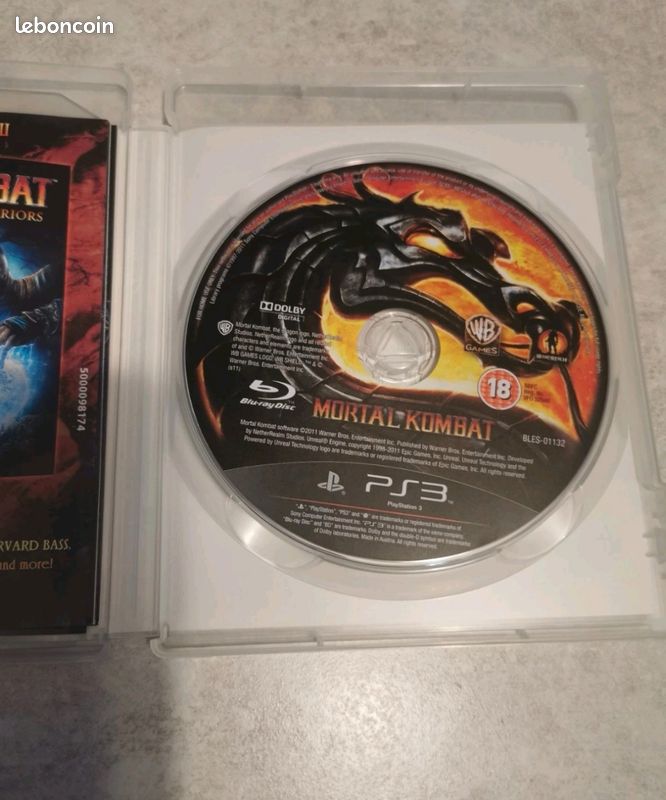 Mortal Kombat PS3 PAL Anglais uniquement - Jeux vidéo