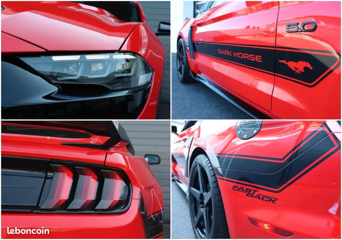 Ford Mustang 5.0 DARK HORSE/RECARO/SHZ/CAMERA/R20 (image 10)