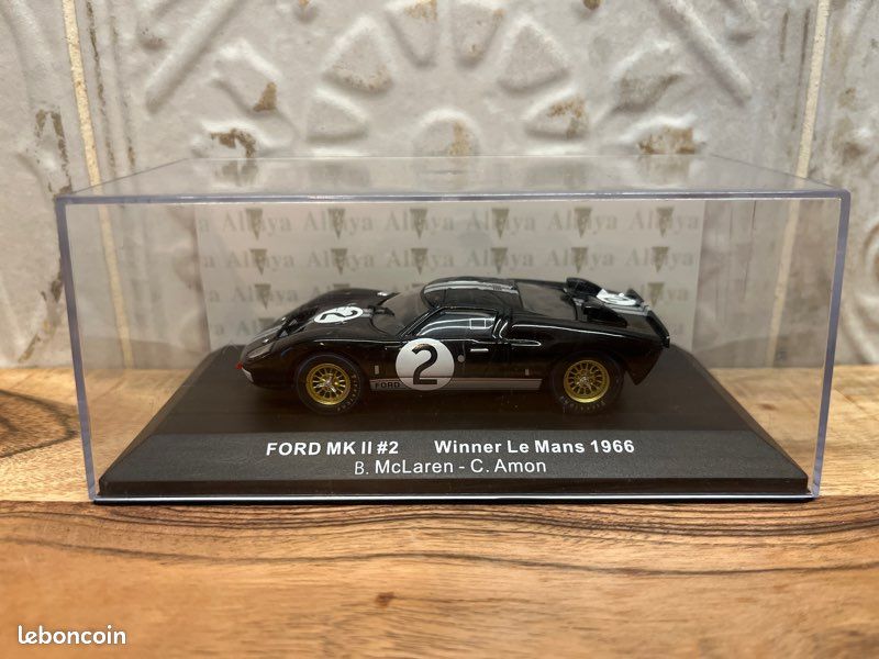 Nacoral Ford GT 1/43 Miniature Plastique Blanche - Espagne, En Boîte (occasion)