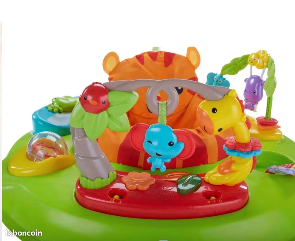 Fisher-Price Jumperoo Jungle - Jumper Bébé -6 mois et + | Sièges Sauteurs (image 5)
