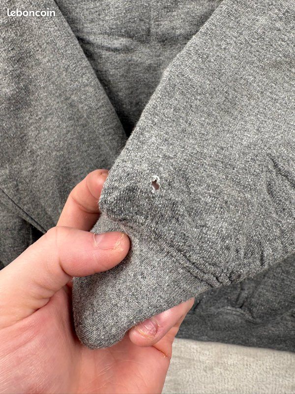 Hoodie Valwood Basketball gris vintage (image 5)