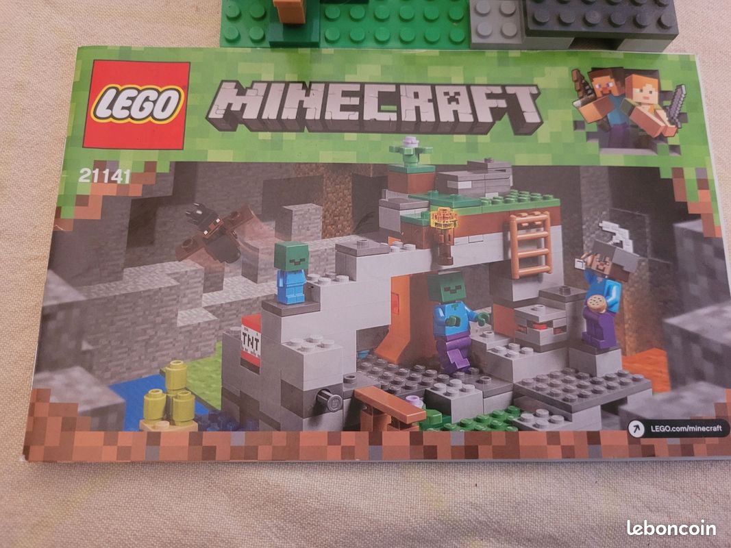Lego minecraft 21141 "la grotte aux zombies" (image 4)