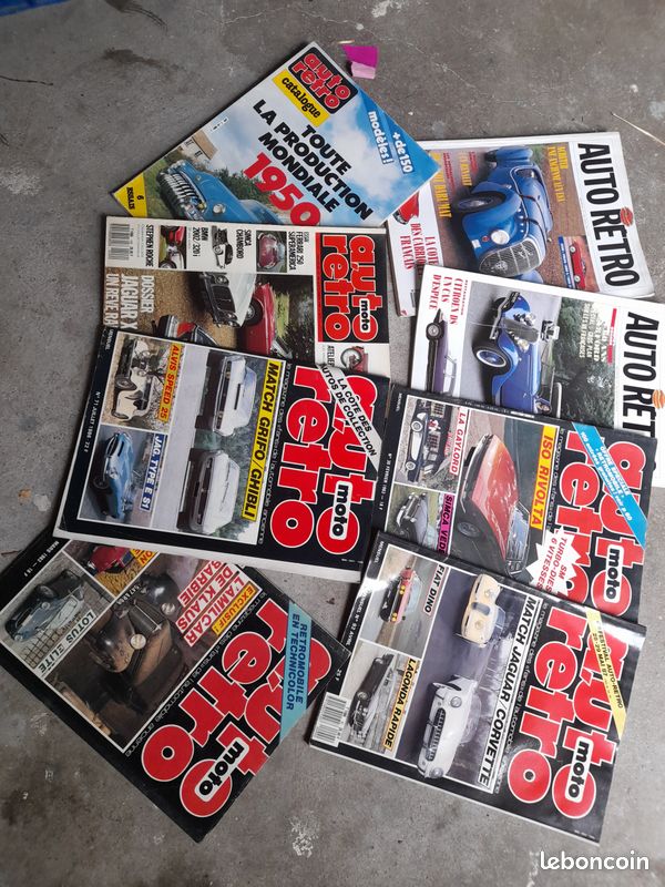 Livre, revues voitures anciennes AUTO-RETRO (image 1)