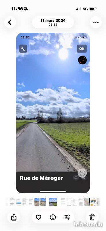 Terrain (non constructible) · à Bonneval · 45 000 €