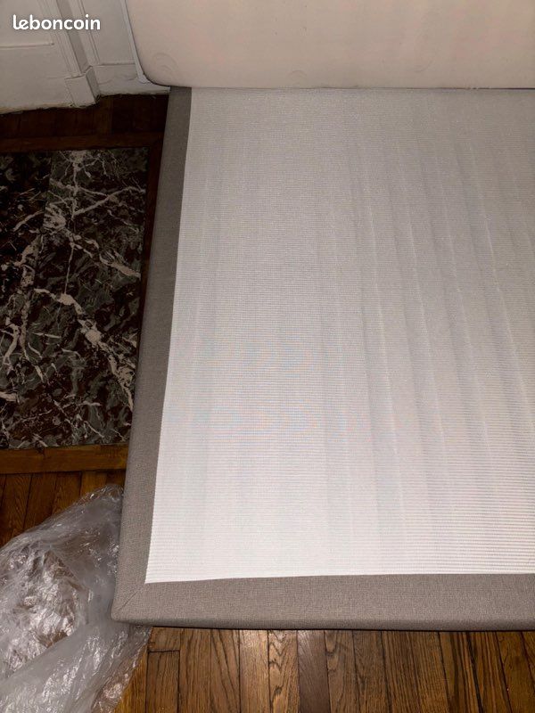 Sommier Neuf Gris 140x190cm (image 3)