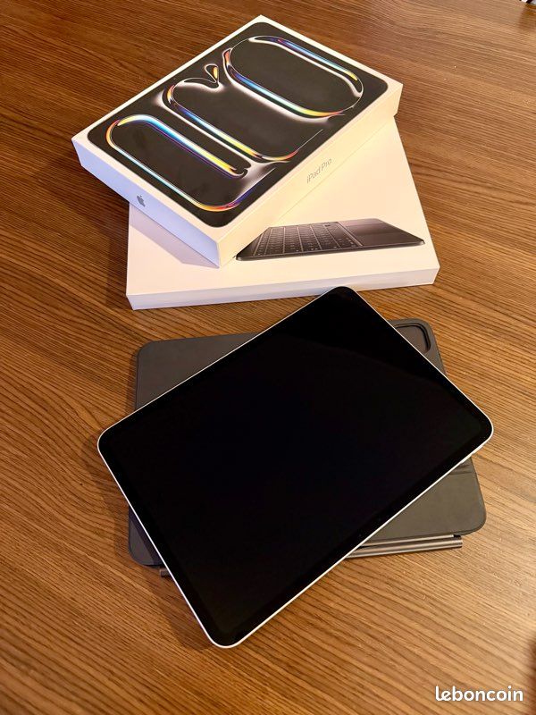 IPad Pro M4 5G - Cellulaire - Argent - 256 Go avec Apple Care + (image 7)