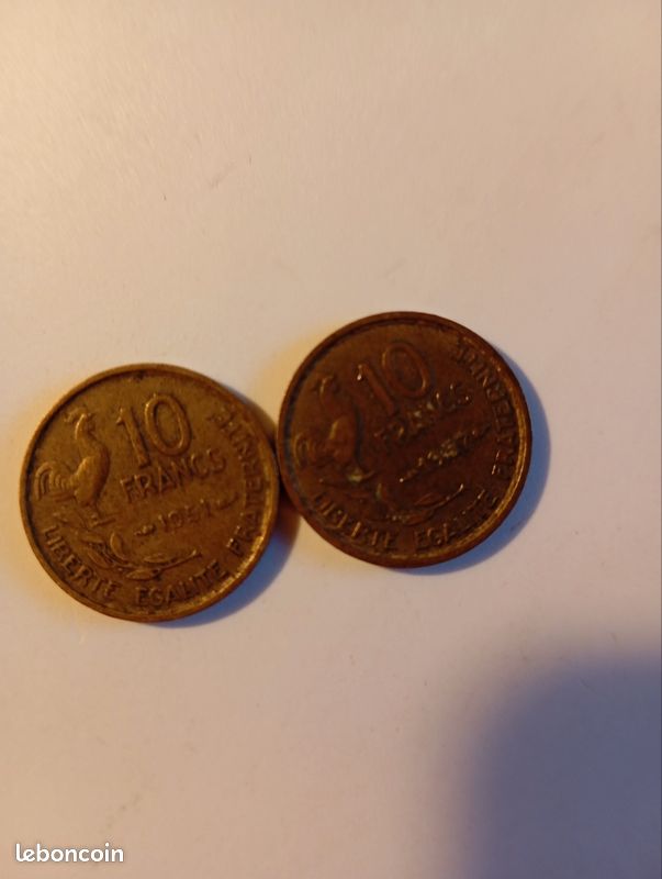 Lot de 3 pièces 10 francs (image 3)