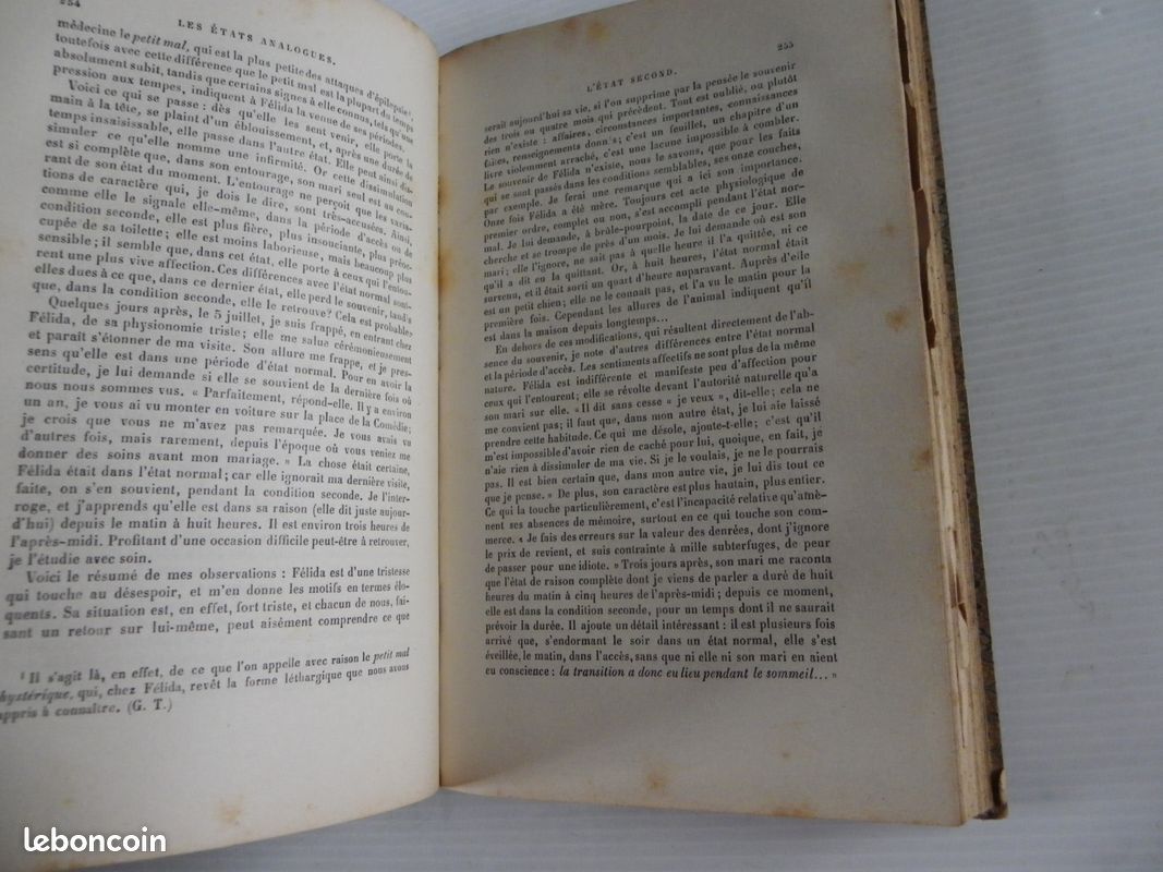 LIVRE l'hypnotisme et les états analogues Gilles de la Tourette 1887 (image 5)