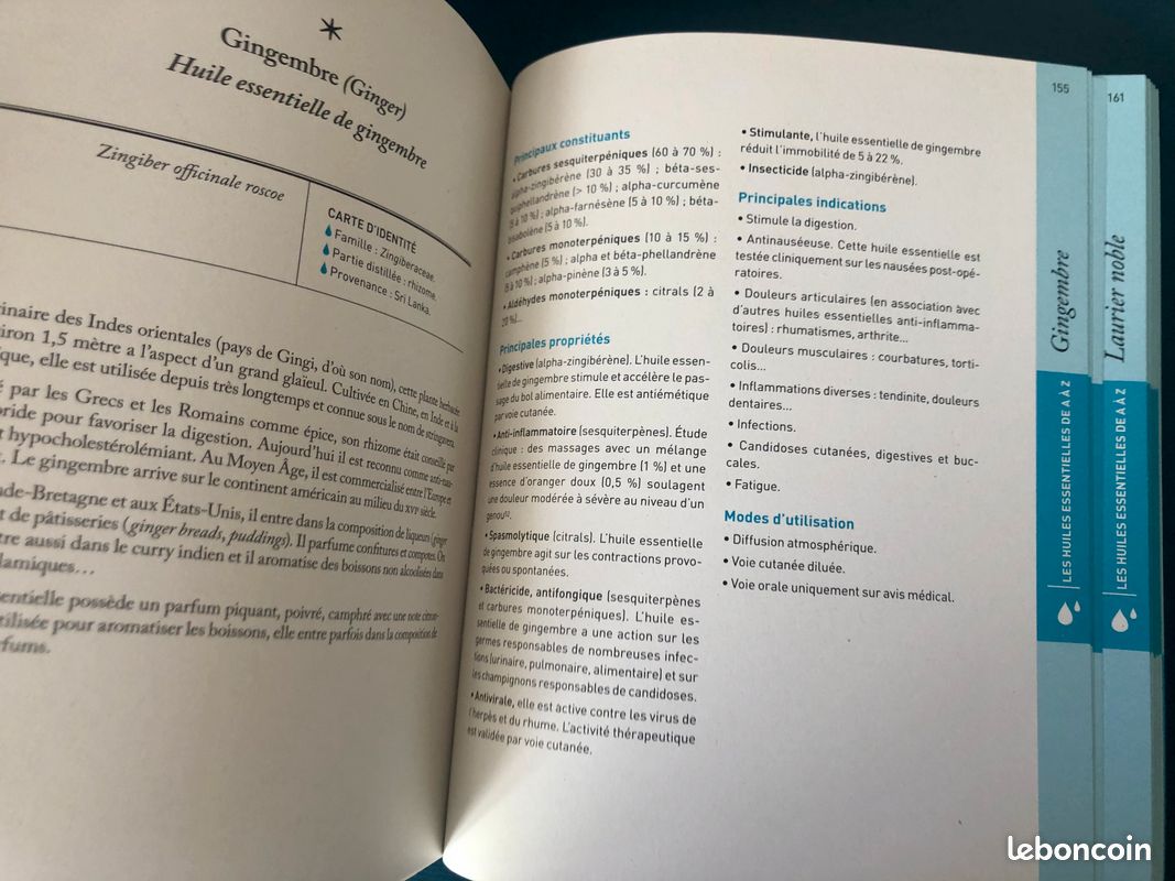 Livre " Le Guide Marabout des Huiles Essentielles" Fabienne Millet (image 6)