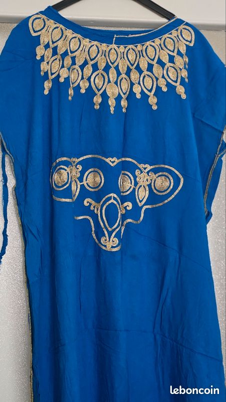 Djellaba bleu (image 5)