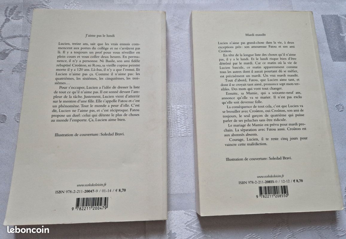 Jerome Lambert Lot Mardi Maudit J aime pas Lundi neuf ideal cadeau (image 2)