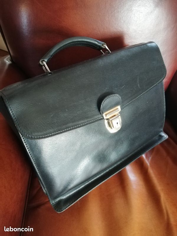 Cartable cuir vintage (image 1)