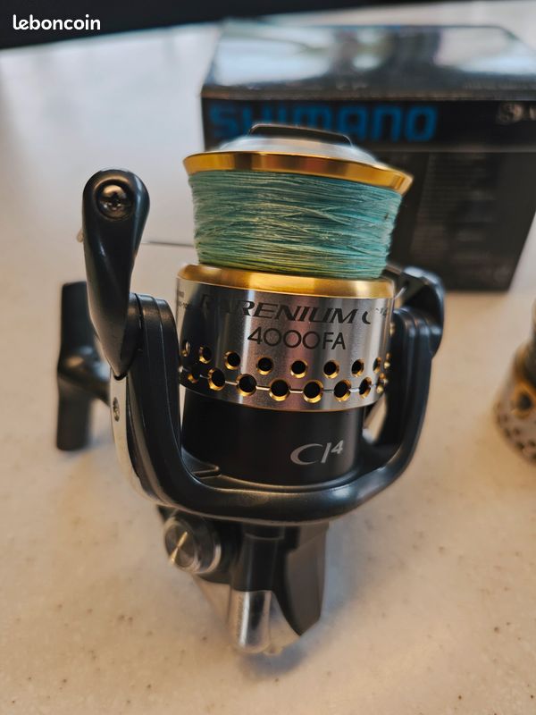 Moulinet Spinning Vintage Shimano Aerocast 4000 EX - Japon - Occasion
