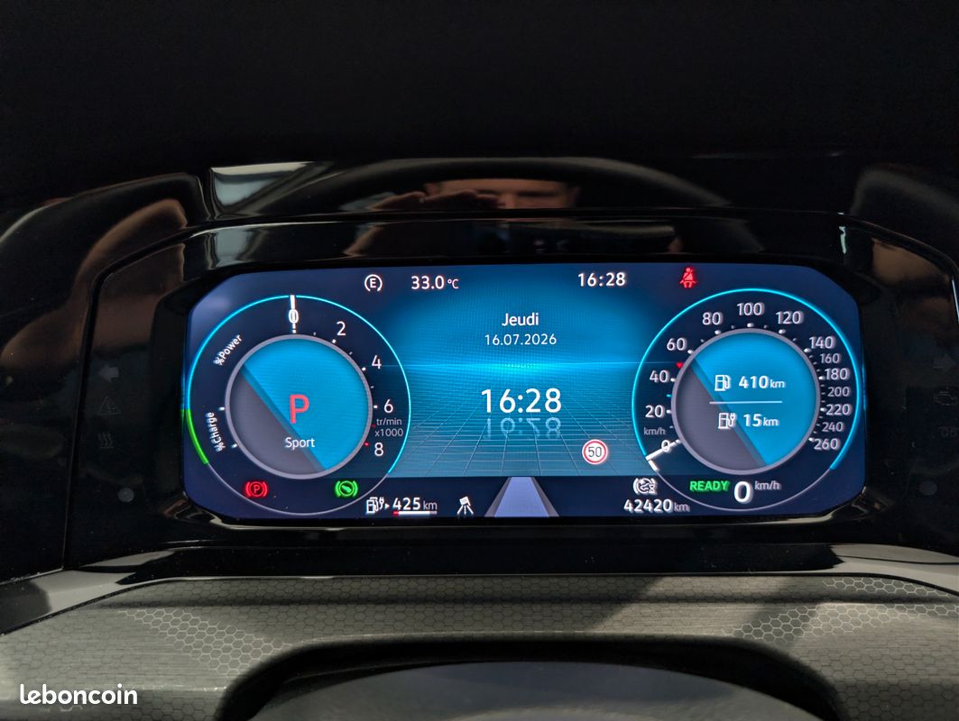 VOLKSWAGEN GOLF 1.4 e HYBRID 245ch GTE DSG6 (image 11)