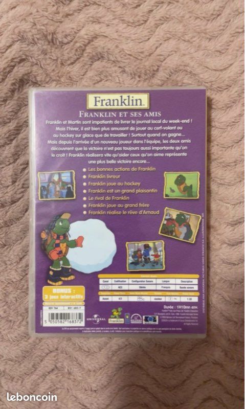 DVD Franklin, franklin et ses amis (image 2)