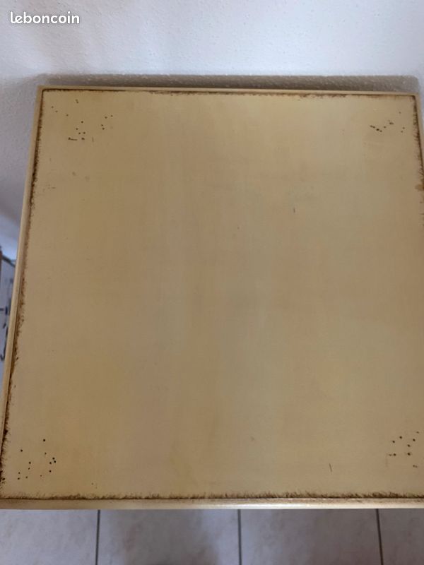 Table chevet haute shabby chic (image 3)