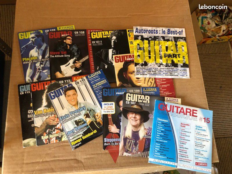 Cd Guitar part lot (image 1)