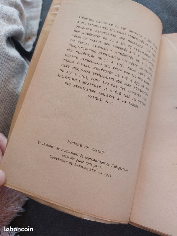 📚 Livre ancien La Seule France de Charles Maurras (1941) 📚 (image 2)