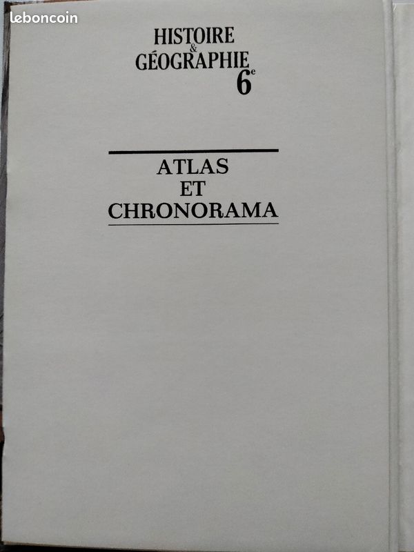 Histoire & géographie 6e Bordas (image 4)
