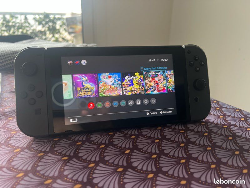 Nintendo Switch 1 + carte sd, jeux et accessoires (image 2)