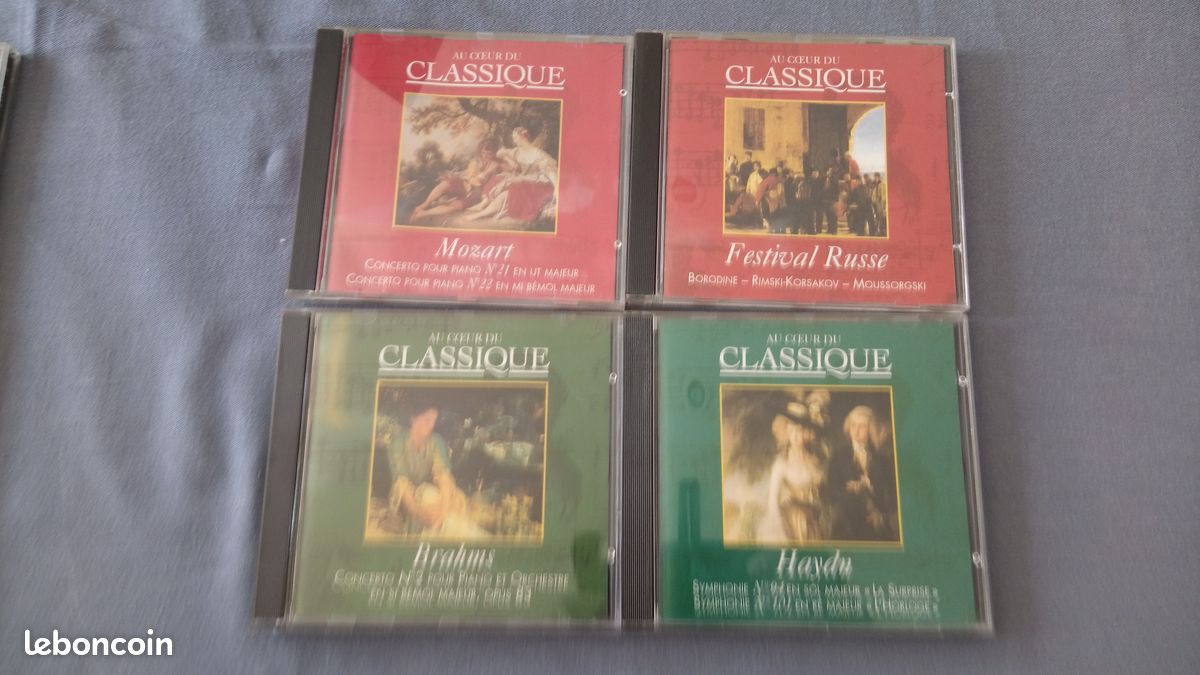 Lot de 46 CD de musique classique - Les plus grands compositeurs et leurs chefs-d'oeuvre - EN PARFAIT ETAT (image 10)
