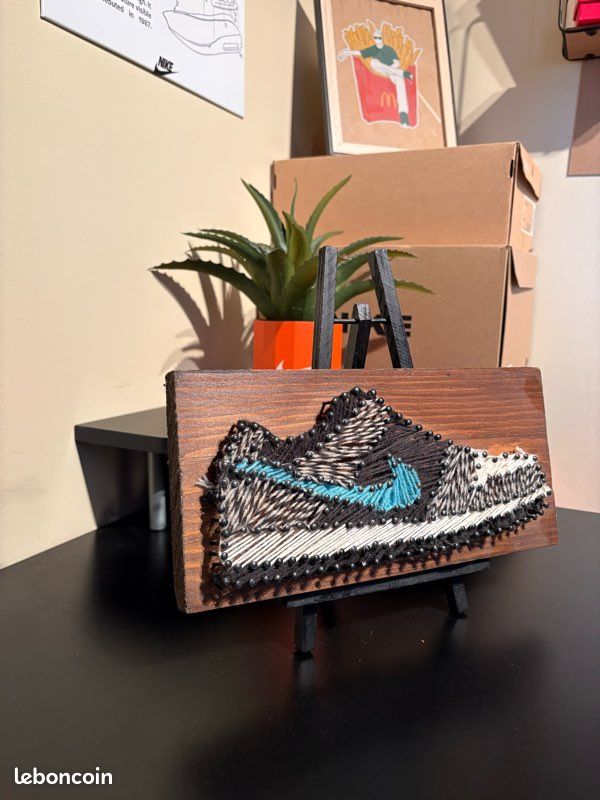 Décoration string art Nike dunk low (image 3)