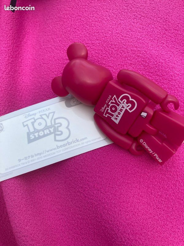 Figurine Bearbrick Lotso Toy story 3 (image 3)