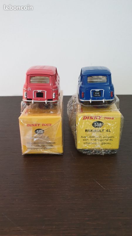 Atlas Editions Dinky Toys 518 - Renault 4L - Deep Red