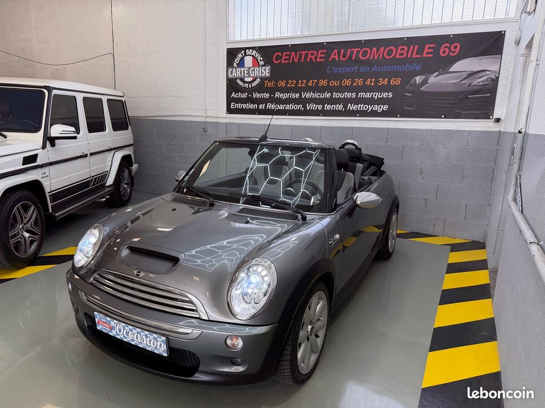 Mini Mini R52 CABRIOLET 1.6 - KOMPRESSOR COOPER S 170ch MOTEUR BMW GARANTIE (image 6)