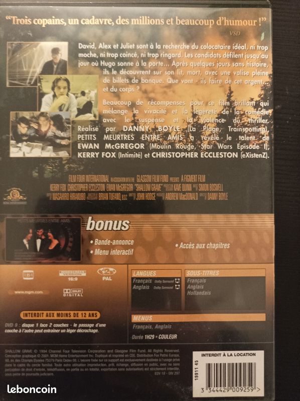 DVD petits meurtres entre amis (image 2)