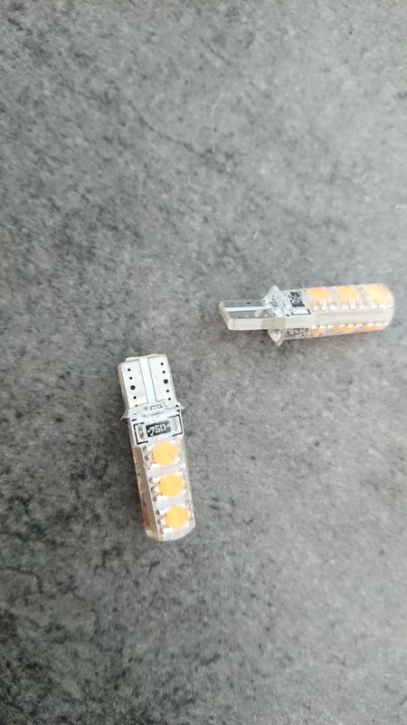 Ampoule led T10-W5W Orange Anti-Erreur