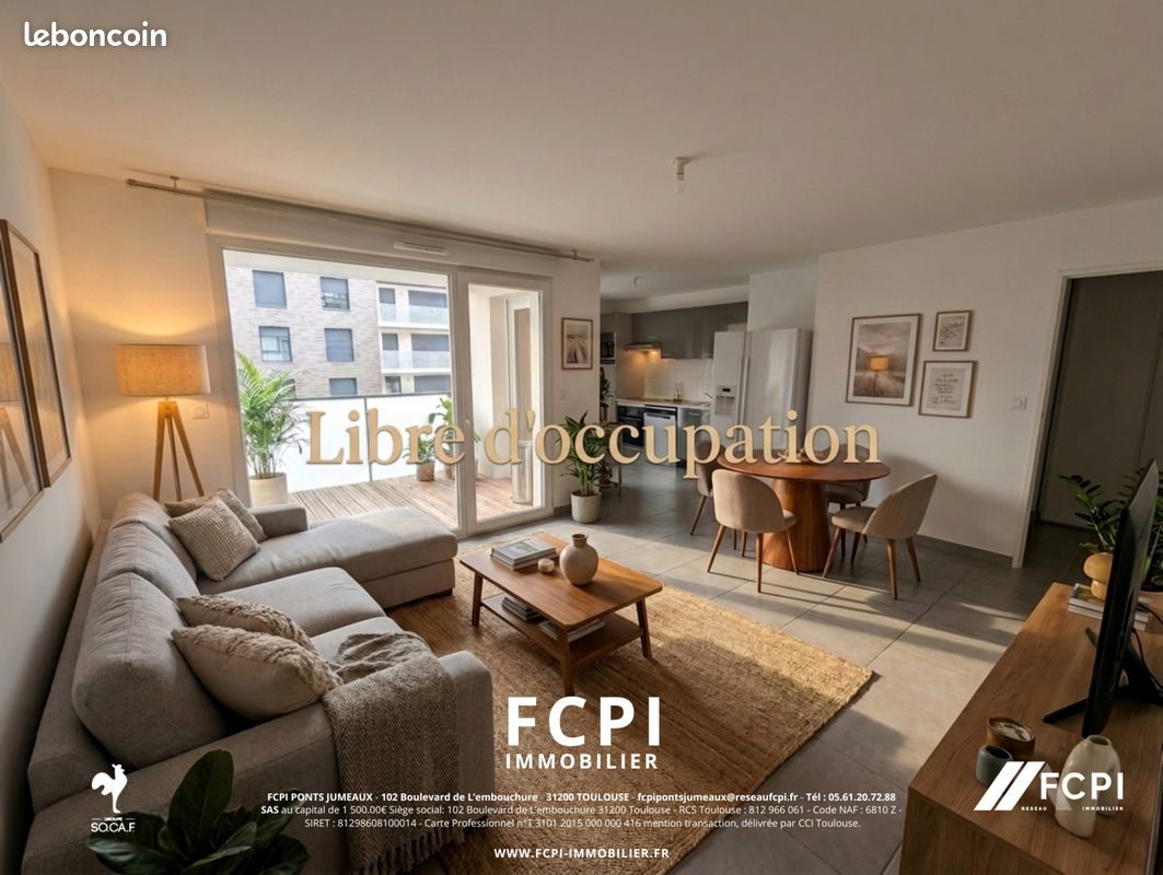 Appartement 3 pièces 72 m² · à Beauzelle · 72 m² · 220 000 €