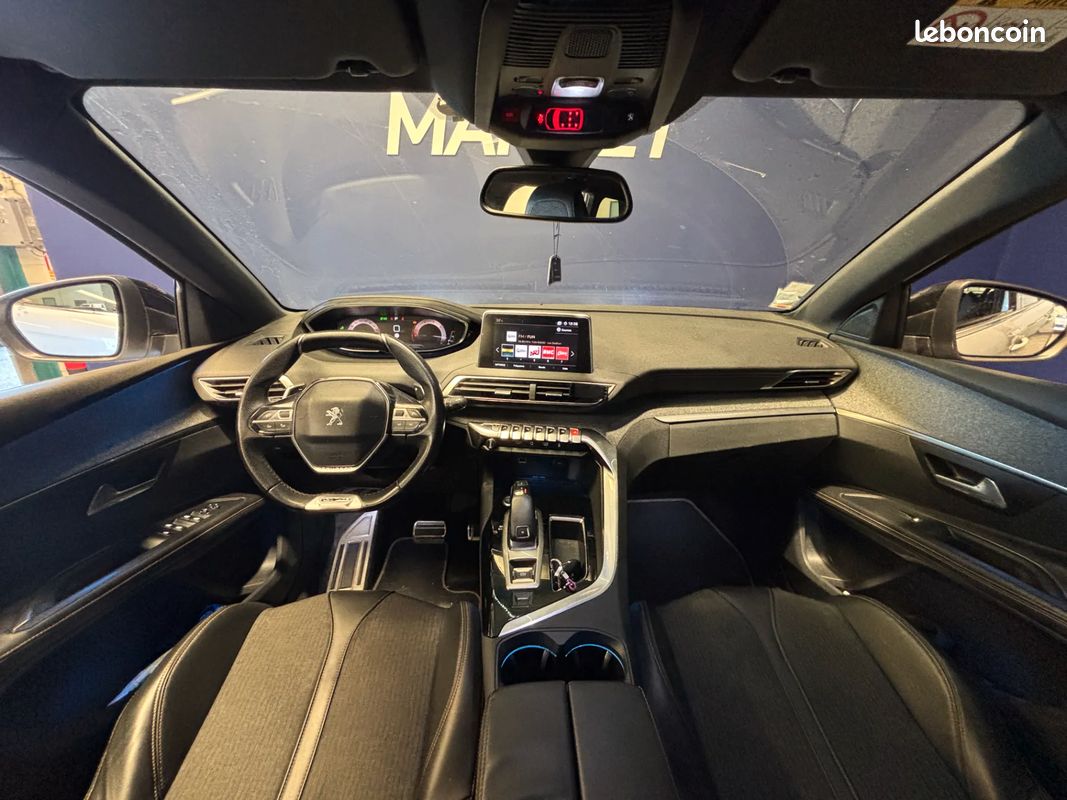 PEUGEOT 5008 1.5 HDI 130 GT Line - 7 places - GARANTIE 12 MOIS - 2018 - Boîte auto - Suivi complet (image 15)