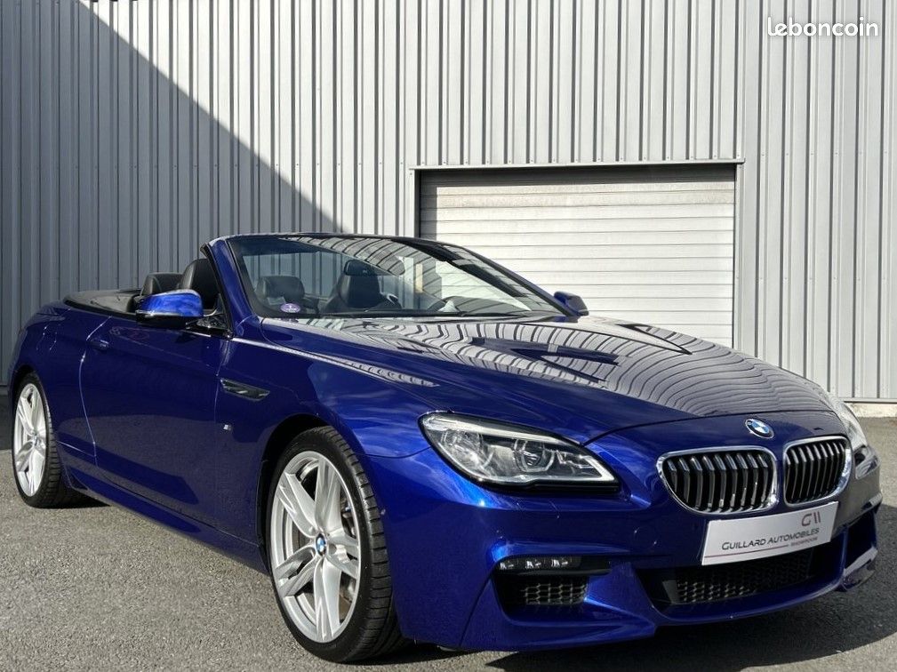 BMW 640 i CABRIOLET M-SPORT 320ch (F12) BVA8 (image 3)