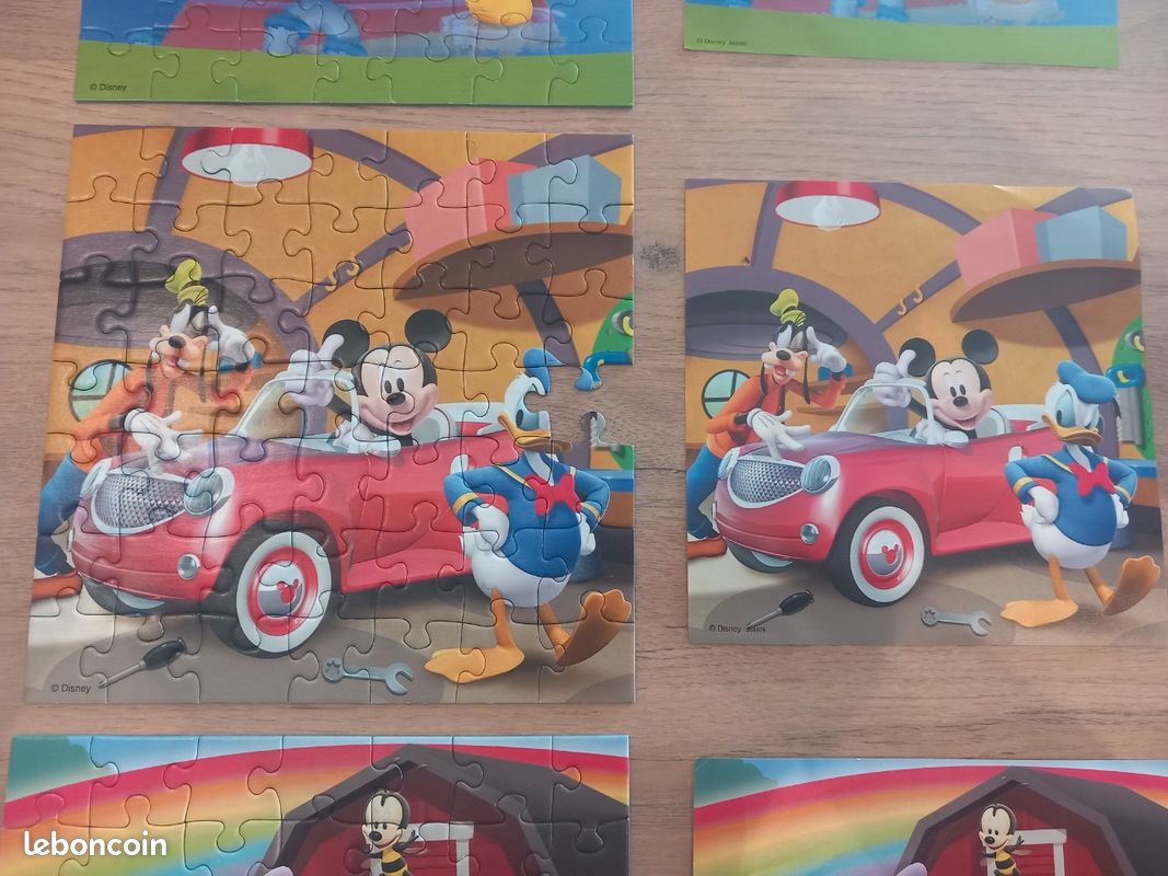 3 puzzles Mickey 4+ (image 2)