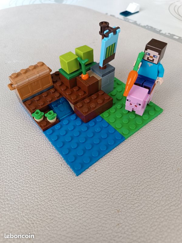 Lego Kit Lego Minecraft The Melon Farm Instructions Lego Minecraft