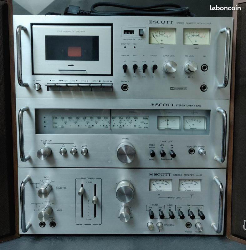Ensemble SCOTT Hifi Vintage 70s (image 2)