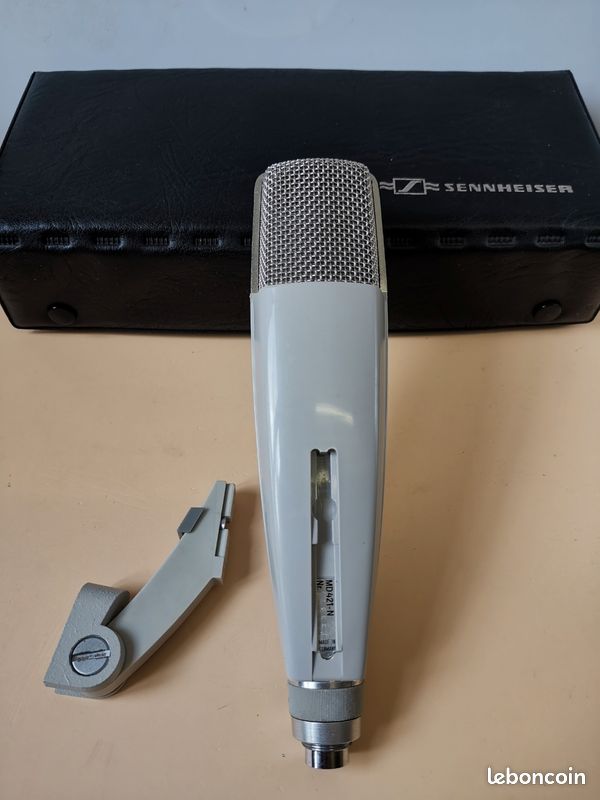 Micro vintage sennheiser md421n TBE état (image 1)