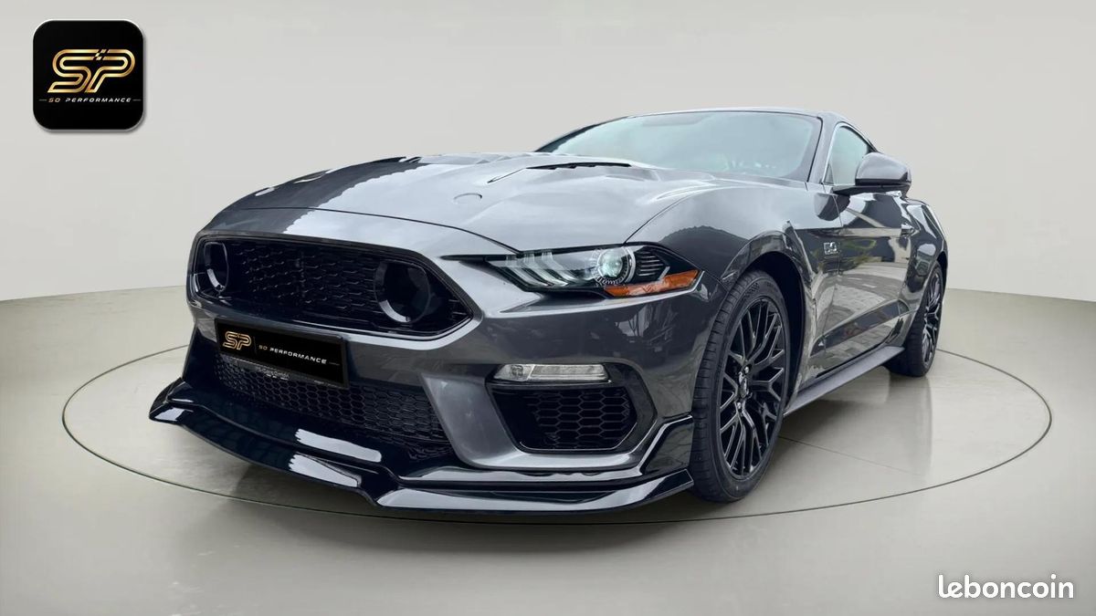 FORD Mustang GT * V8 5.0 * 421 ch * BVA * Faible Kilométrage * Cuir (image 2)