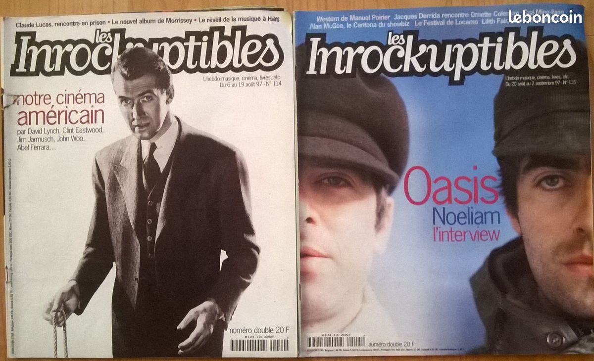 Les Inrockuptibles n°115 à n°141 à l'unité, à partir de 5 euros (image 1)
