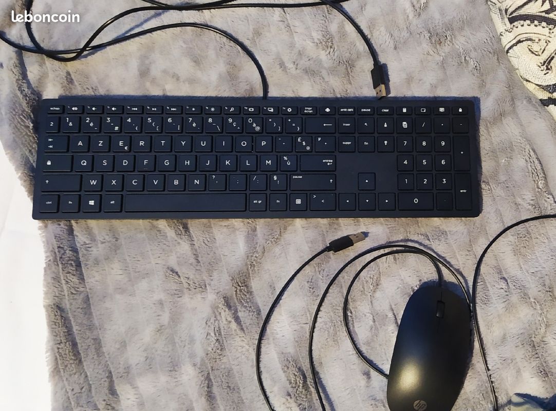 Clavier et souris filaire HP (image 1)