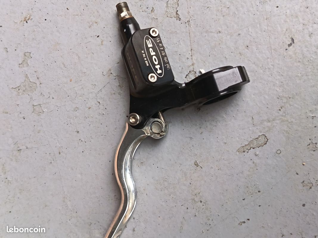 Jeu De Corps De Levier De Frein Hope – Hydraulique – Argent (Gauche Et Droit) Neuf En Boîte