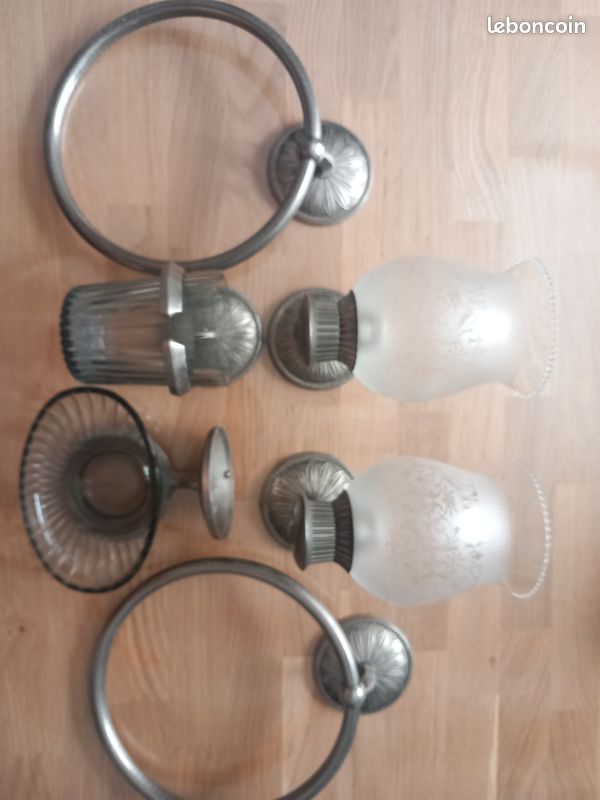 Miroir et accessoires vintage année 60-70 (image 4)