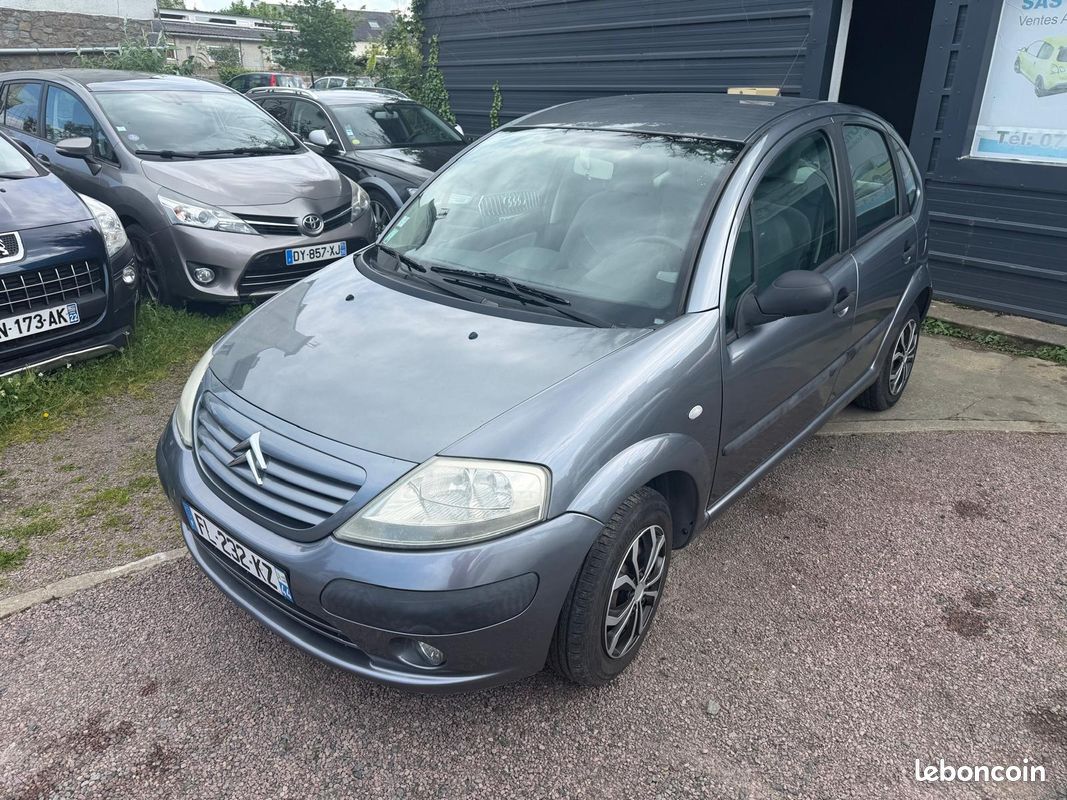 Citroen c 3 1.4 ess pack clim couleur gris (image 1)